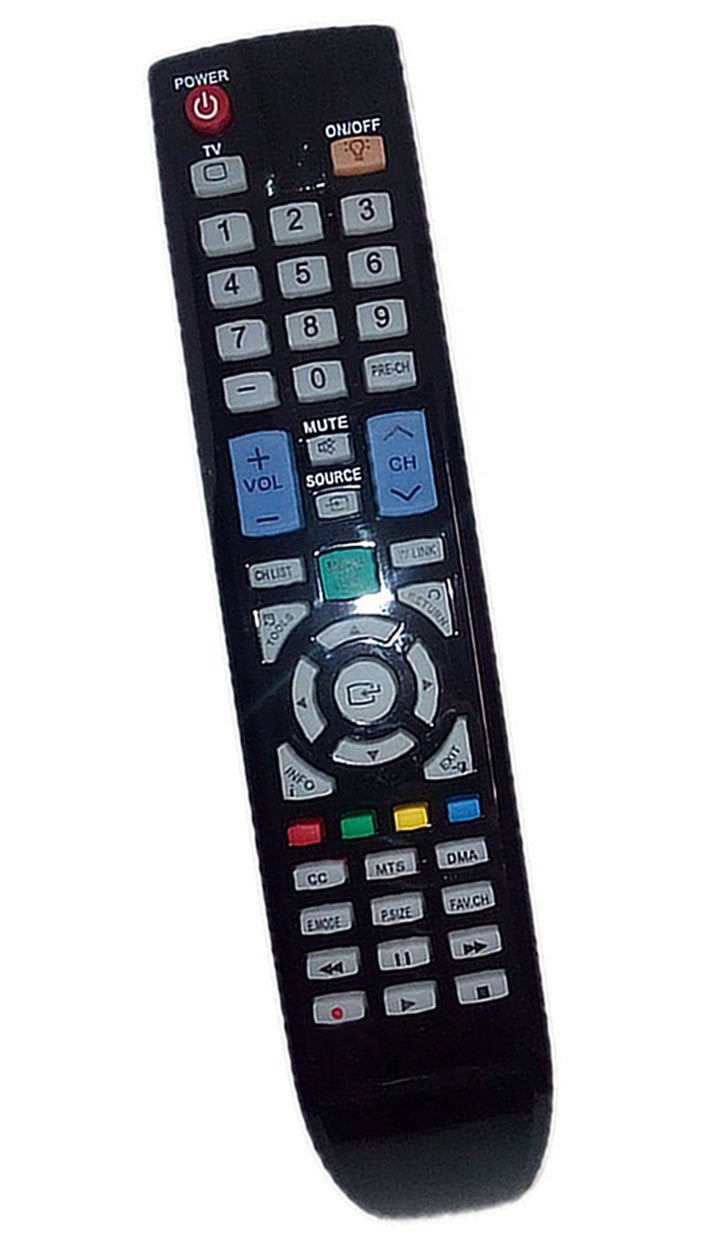 JustFine Replaced Remote Control Compatible for Samsung UN46B6000VF PN50B550T2F LN40A540 PN63A650 PN50A760T1FX LN55B640R3FXZA LN55B640R3FXZC TV - Image 1